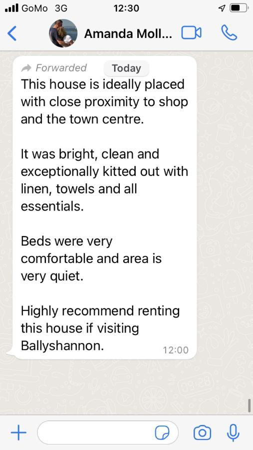 Entire 3 Bedroom House Ballyshannon Town Centre Екстериор снимка